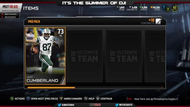 EPIC Madden Ultimate Team 15 Pro Pack, Flashback Pack, Military Pack Opening! w/ @djmateo904 смотреть онлайн