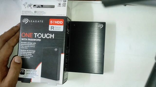 Seagate One Touch HDD Review Unboxing 5 TB