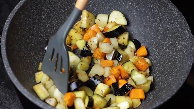 Невероятно Вкусные Овощи по бенгальски, с кунжутными семечками, обжареные в соевом соусе! За 20 мин