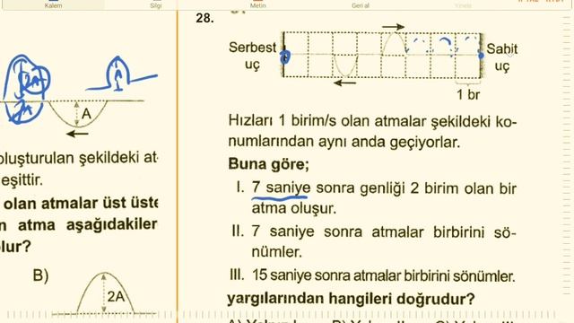 Derme Eğitim Kurumları FİZİK Dalgalar Fasikül Çözümü Vahap Hoca смотреть онлайн