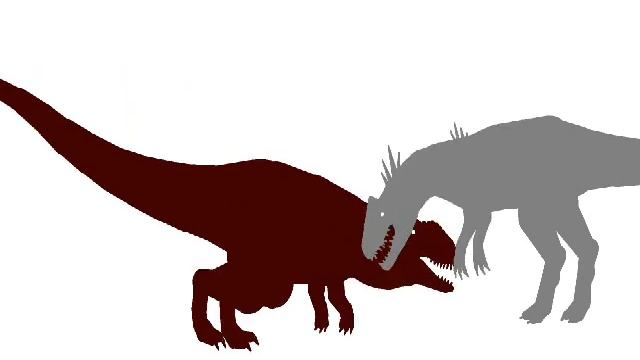 Dinosaur Battle - Saurophaganax Vs Carcharodontosaurus