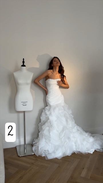 Нежные свадебные платья