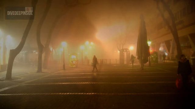 Extrem dense fog Jako gusta magla SUBOTICA 29 Nov 2019 смотреть онлайн