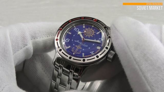 Vostok Amphibian Zissou Watch Review 420374
