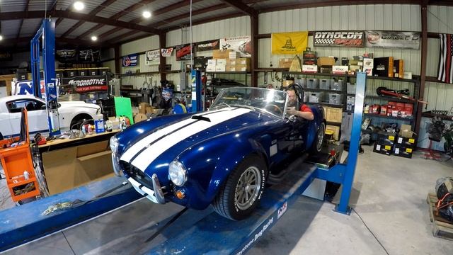 Factory Five Racing Cobra Hits The Dyno!!! смотреть онлайн