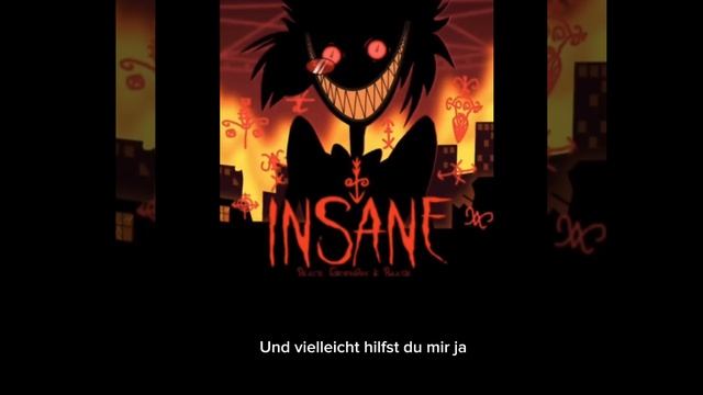 Insane German Deutsch Lyrics (überarbeitete Version) #alastor  #hazbinhotel #blackgryph0n #german