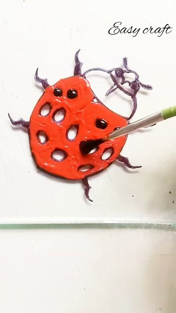 🐞 ladybug painting 🎨# shots # viral # subscribe смотреть онлайн