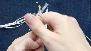 Морская звезда в технике макраме ⭐💕