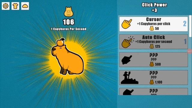 CAPYBARA CLICKER XD смотреть онлайн