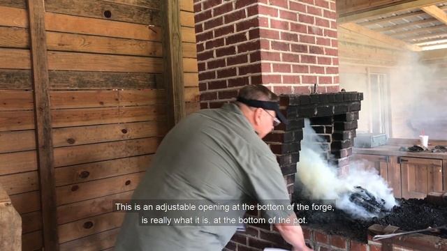 Blacksmithing 101: How to build a coal forge fire. смотреть онлайн