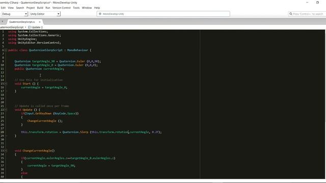 Quick Tutorials - Quaternion.Slerp in Unity смотреть онлайн