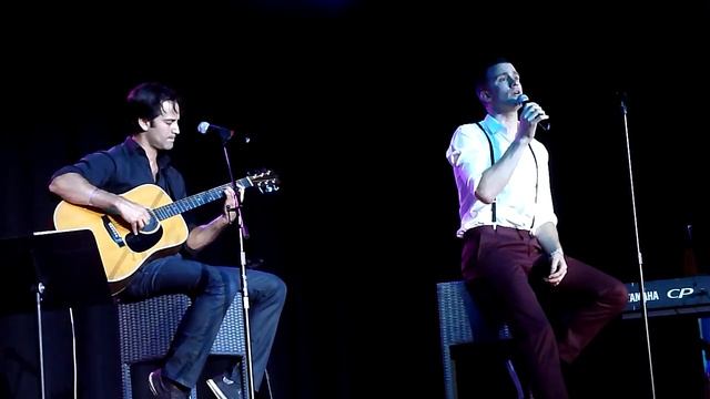Gavin Creel sings "Love Fell Down" at Club Med with Robbie Roth смотреть онлайн