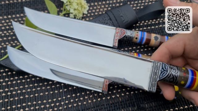 Новинка! Узбекский нож ПЧАК - "Наборный нержавейка" - p4aki.ru смотреть онлайн