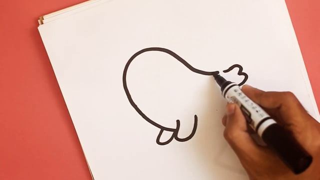 How To Turn Question Mark Into Cartoon BABY SEAL For Kids смотреть онлайн