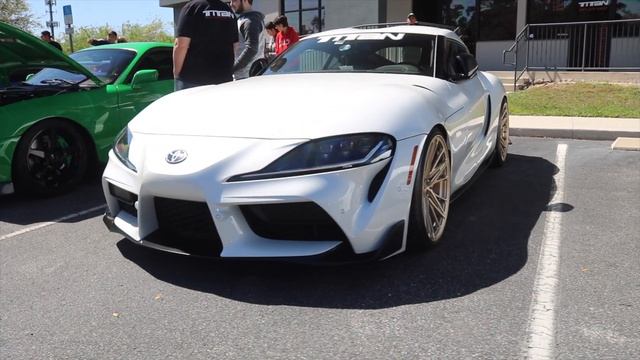 TITAN MOTORSPORTS OPEN HOUSE 2020 | SUPRA'S, 2JZ MUSTANG, LS SWAPS, GTR'S, ETC | 4K смотреть онлайн