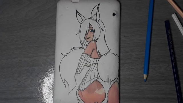 Desenhei a FOXY KURO e olha no que deu /how to draw anime girl sexy смотреть онлайн