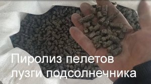 Пиролиз лузги семечки