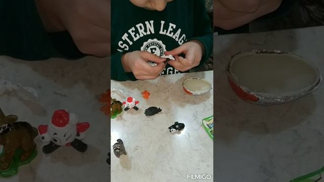 Kinder Natoons Распаковка смотреть онлайн