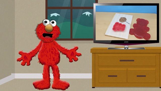 КИНДЕР МЕДВЕДЬ Для ЖЕЛЕЙНОГО МЕДВЕДЯ ВАЛЕРЫ | РЕАКЦИЯ ЭЛМО смотреть онлайн