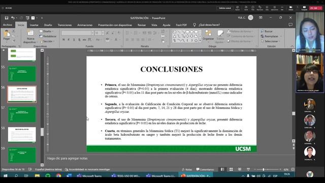 TESIS: USO DE MONENSINA (STREPTOMYCES CINNAMONENSIS) Y ASPERGILLUS ORYZAE EN VACAS LECHERAS EN..... смотреть онлайн