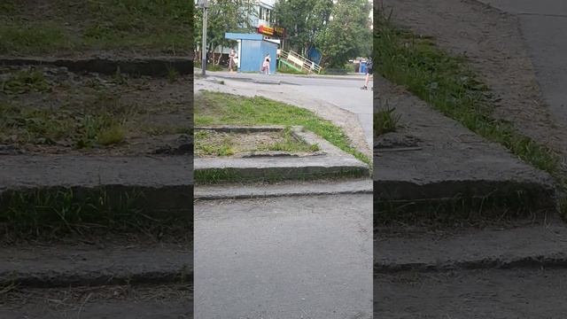 Мурманск ночной, встречаем дочь с работы, время 23:40 смотреть онлайн