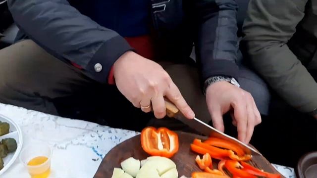 ОБЕД НА САДЖЕ.#ОВОЩИ#ГРИБЫ#ДЕНЬ РОЖДЕНИЯ СЫНА.... смотреть онлайн