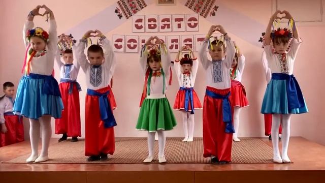 Танець «Соколят» (А моя любов...) т/к Захарія (молодша група) - керівник Богатинська Тетяна