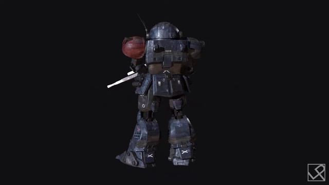 Armored Trooper Votoms Scope Dog Model смотреть онлайн