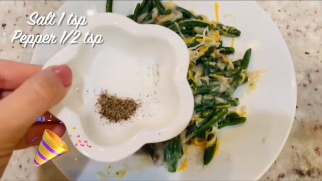 Вкусная Запеканка из зеленой фасоли с грибами.Green beans casserole.Easy and yummy recipe. смотреть онлайн