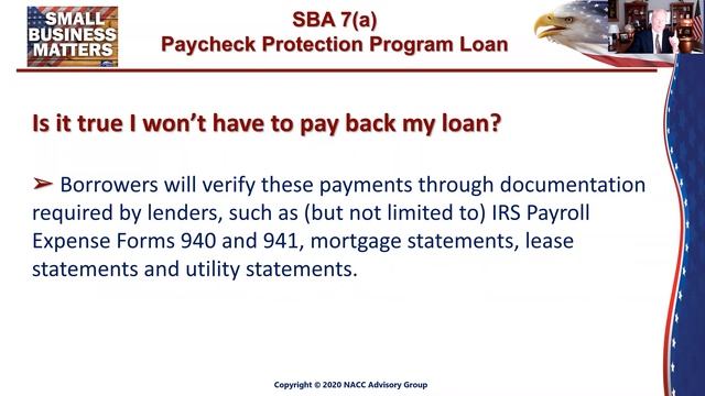 Paycheck Protection Program Small Business Matters смотреть онлайн