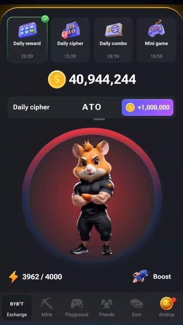 29 July Cipher Code hamster kombat #hamsterkombat смотреть онлайн