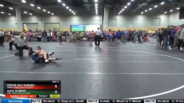 High School (9th - 10th Grade) 113 Stevie Ray Barnes Sebolt Wrestling Academy Vs Nate Rubino MWC W смотреть онлайн