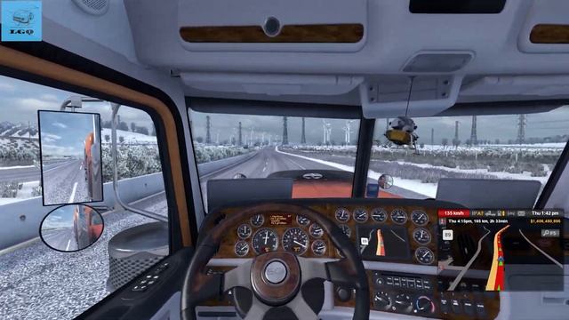 ICE ROAD TRUCKERS | AMERICAN TRUCK SIMULATOR | EPISODE #19 | ATS смотреть онлайн