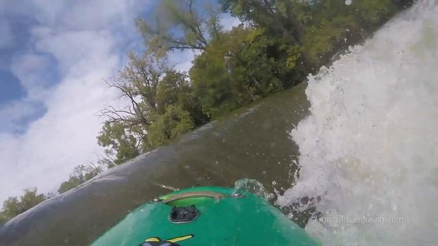 Kaukauna Whitewater Kayaking смотреть онлайн