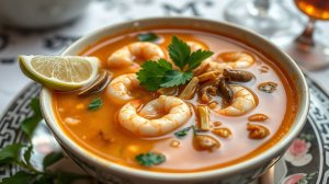 Вкуснейший Том Ям с креветками