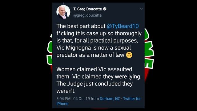 Greg Doucette and his every growing lies... смотреть онлайн