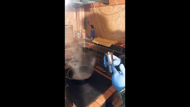 Обалденный😜 жульен на костре