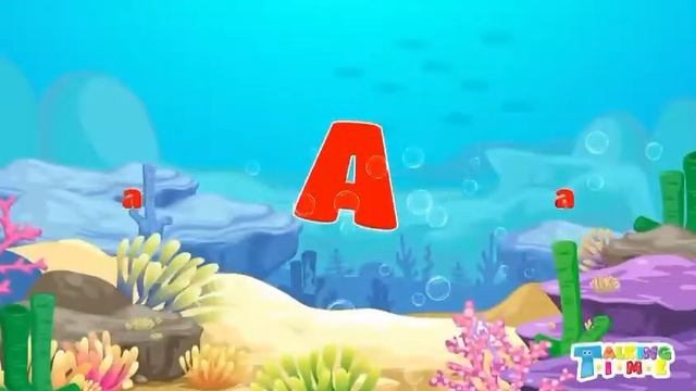 Alphabet Song Sharks- Alphabet, Letters, Sounds, Talking Time, Kids Songs, Baby And Toddler Learnin