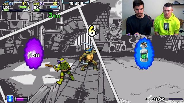 ЖЁСТКИЙ ОБСЁР ЧЕРЕПАШЕК | Teenage Mutant Ninja Turtles: Shredder's Revenge - Dimension Shellshock # смотреть онлайн