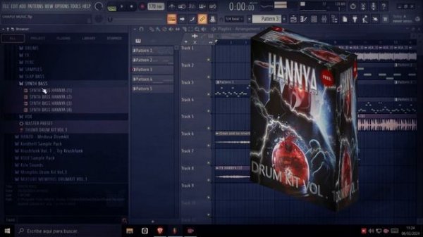 HANNYA PHONK FREE DRUM KIT VOL.1 (MEMPHIS PHONK DRUM KIT)