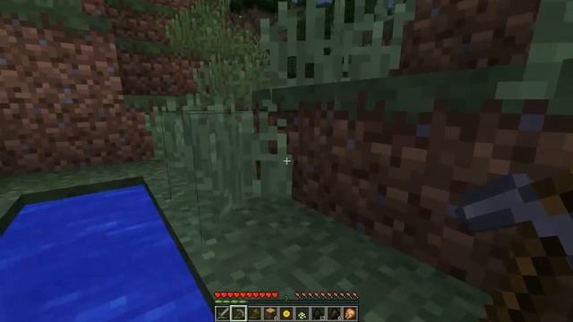 Летсплей Minecraft 1.10  (Начало : Пережить ночь)№1