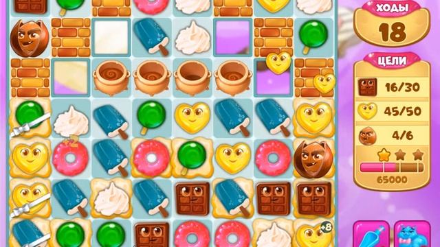 Долина Сладостей 599 уровень - Candy Valley Level 599 смотреть онлайн