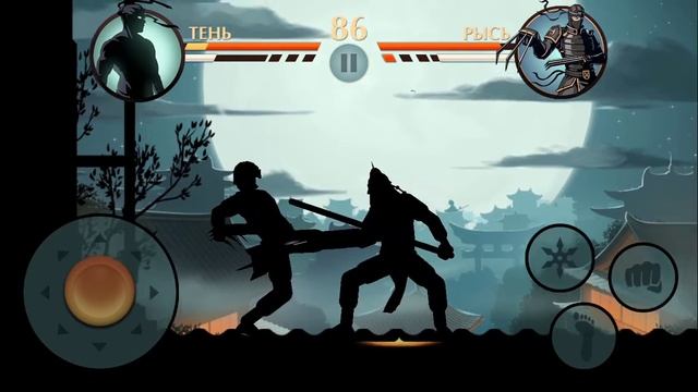 ПОБЕДИЛ РЫСЯ 2 РАЗ И ЗАБРАЛ ЕГО ОРУЖИЕ 😱 I Shadow Fight 2 смотреть онлайн