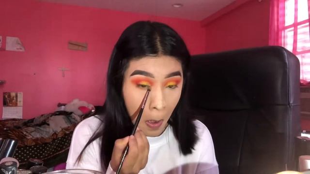 Sunset Half Cut Crease :)