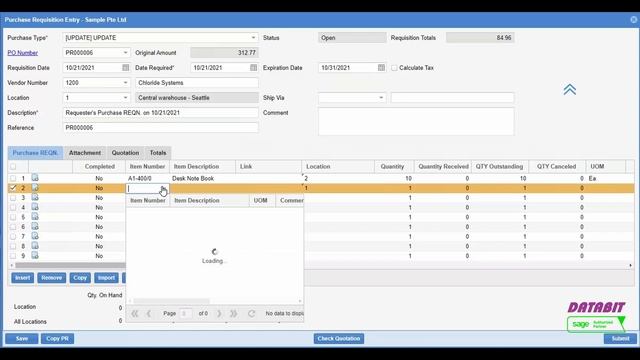 Amend Purchase Order using Purchase Requisition workflow смотреть онлайн