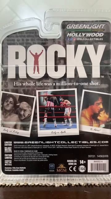 Greenlight Collectibles collection Rocky balboa toy cars смотреть онлайн