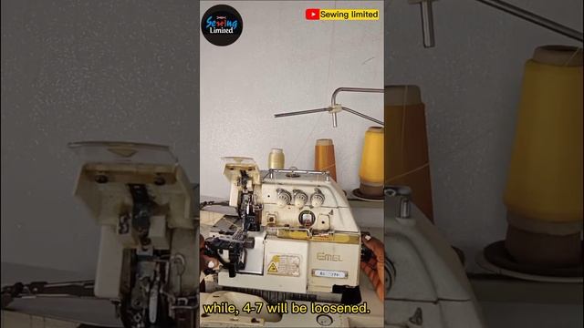How to adjust your overlocking stitch length and width. смотреть онлайн