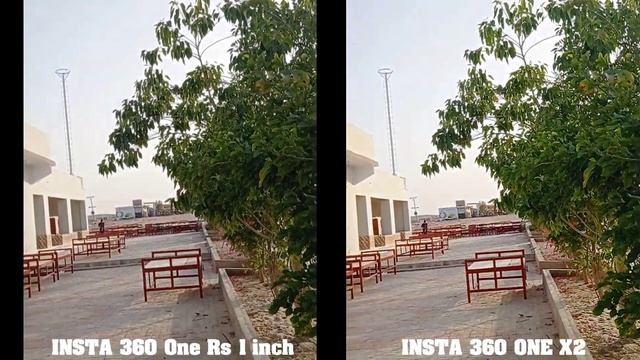 INSTA 360 ONE RS 1_inch VS INSTA 360 One X2 Camera Test смотреть онлайн