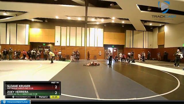 Middle School Girls 81-94 Sloane Kruger Mat Demon Wrestling Club Vs Zoey Herrera American Falls Wr смотреть онлайн