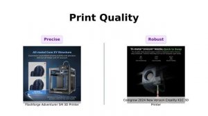 Flashforge Adventurer 5M vs Creality K1C | 3D Printer Comparison 🔄🖨️